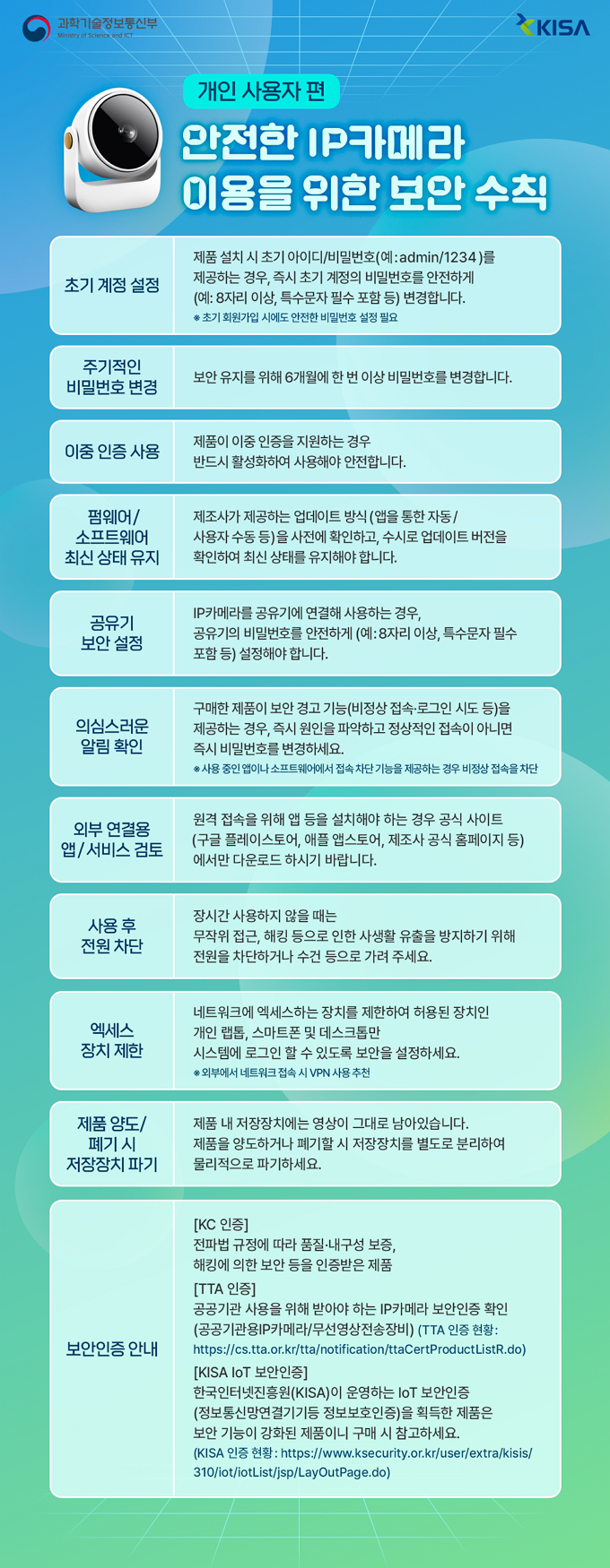 IP 카메라 보안 수칙 2
