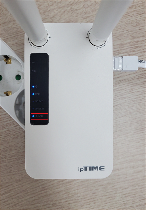 무선 AP 모드 LED 상태